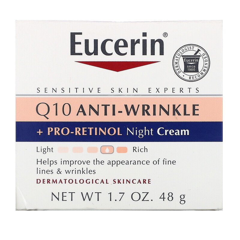 Eucerin Redness Relief Skin Soothing Night Cream - 1.7 Oz