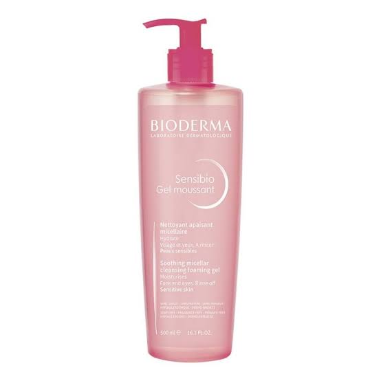 Bioderma Sébium Gel Moussant Nettoyant Purifiant Rose 500 Ml