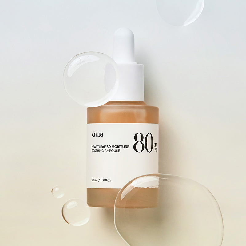 korean Anua
Heartleaf 80% Moisture Soothing Ampoule