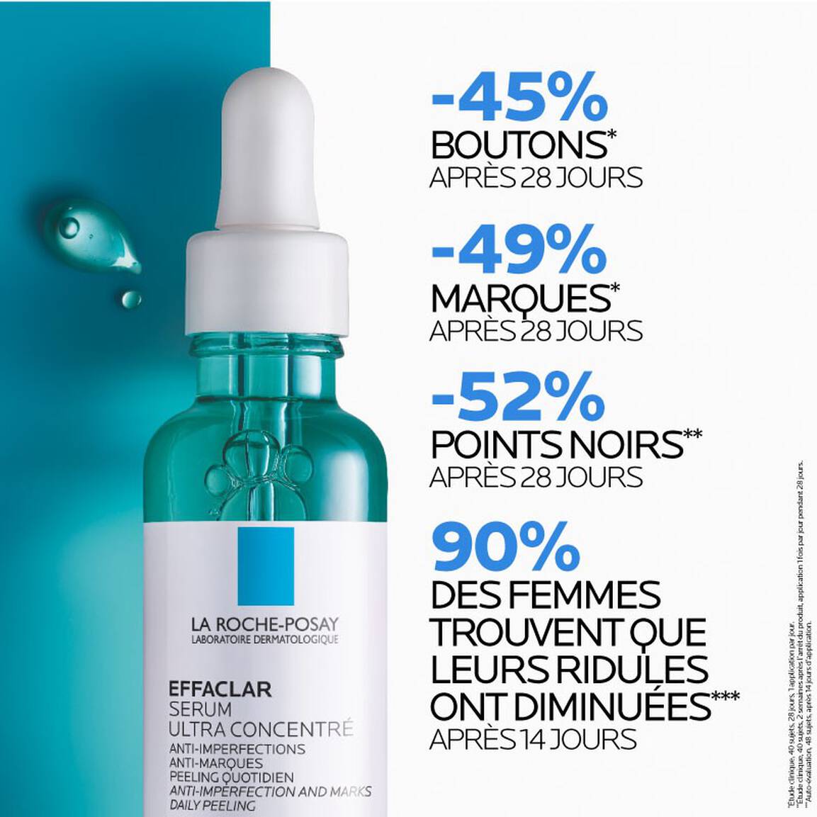 La Roche-Posay EFFACLAR Sérum à l'Acide Salicylique Ultra Concentré
