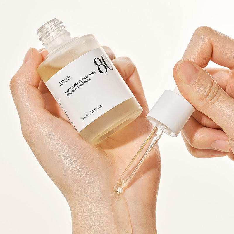 korean Anua
Heartleaf 80% Moisture Soothing Ampoule