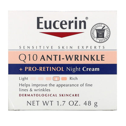 Eucerin Redness Relief Skin Soothing Night Cream - 1.7 Oz