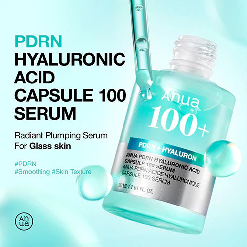 ANUA 100+ PDRN Hyaluronic Acid Capsule Serum