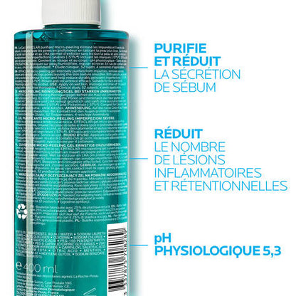 La Roche-Posay Effaclar Gel Micropeeling 400ml