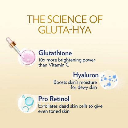 Vaseline Healthy Bright Gluta-Hya Serum Burst UV Lotion Flawless Bright.