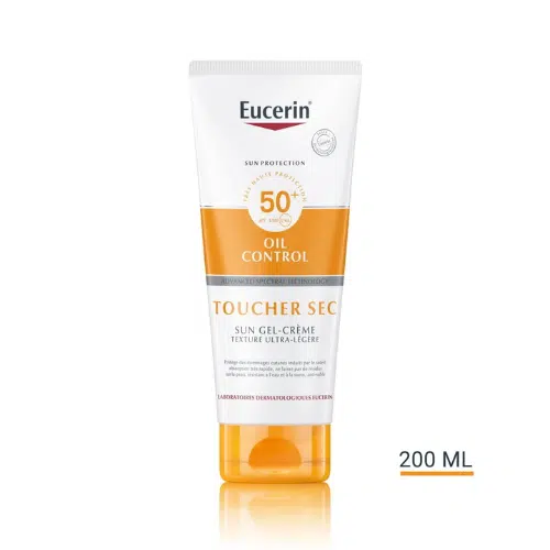 Eucerin Oil Control Sun Gel Crème Spf50+ 200ml