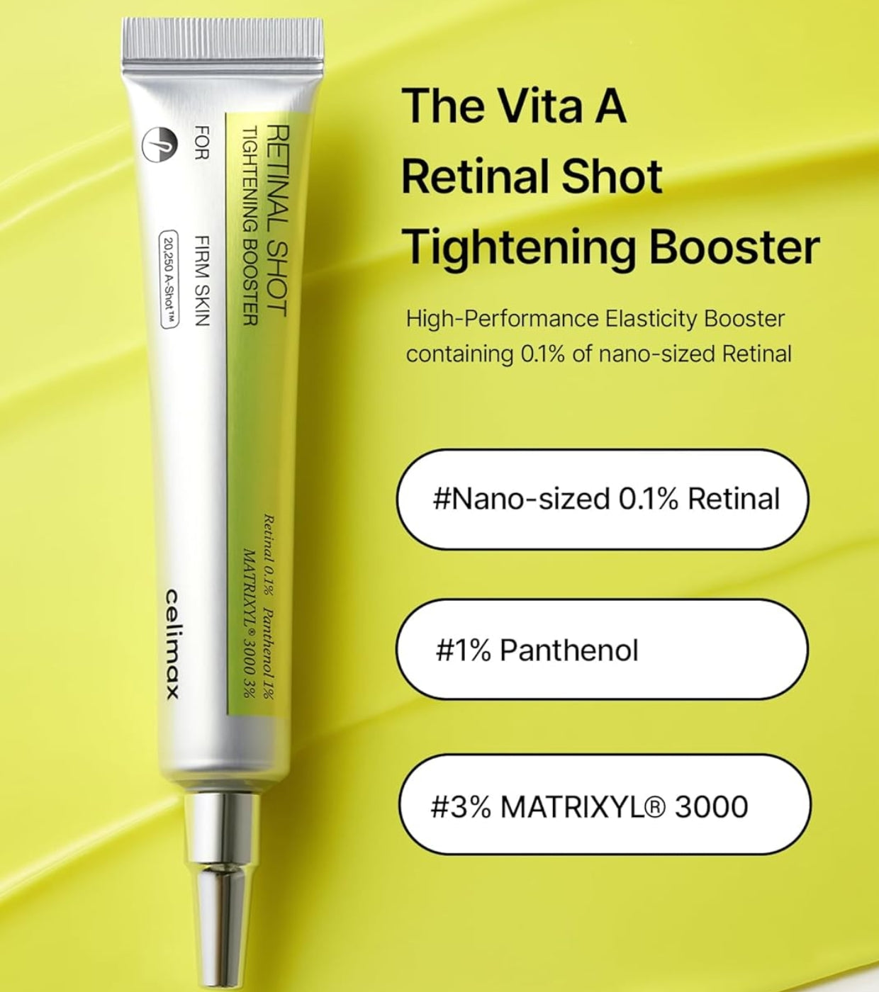 Celimax Crème intensive Retinal Shot Tightening Booster