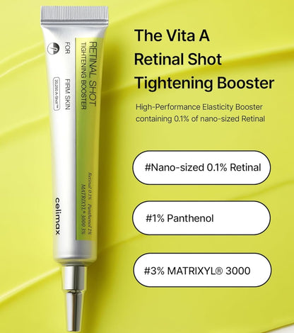 Celimax Crème intensive Retinal Shot Tightening Booster