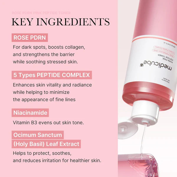 Medicube PDRN PINK CICA SOOTHING TONER 250 ml
