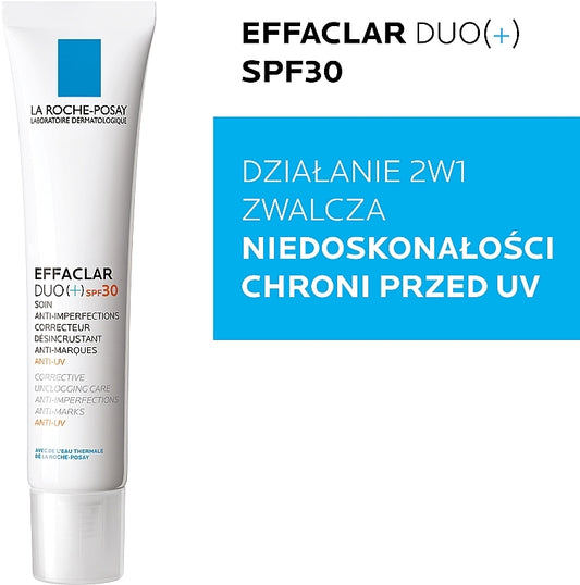 LA ROCHE-POSAY EFFACLAR DUO [+] SPF 30 40ML .